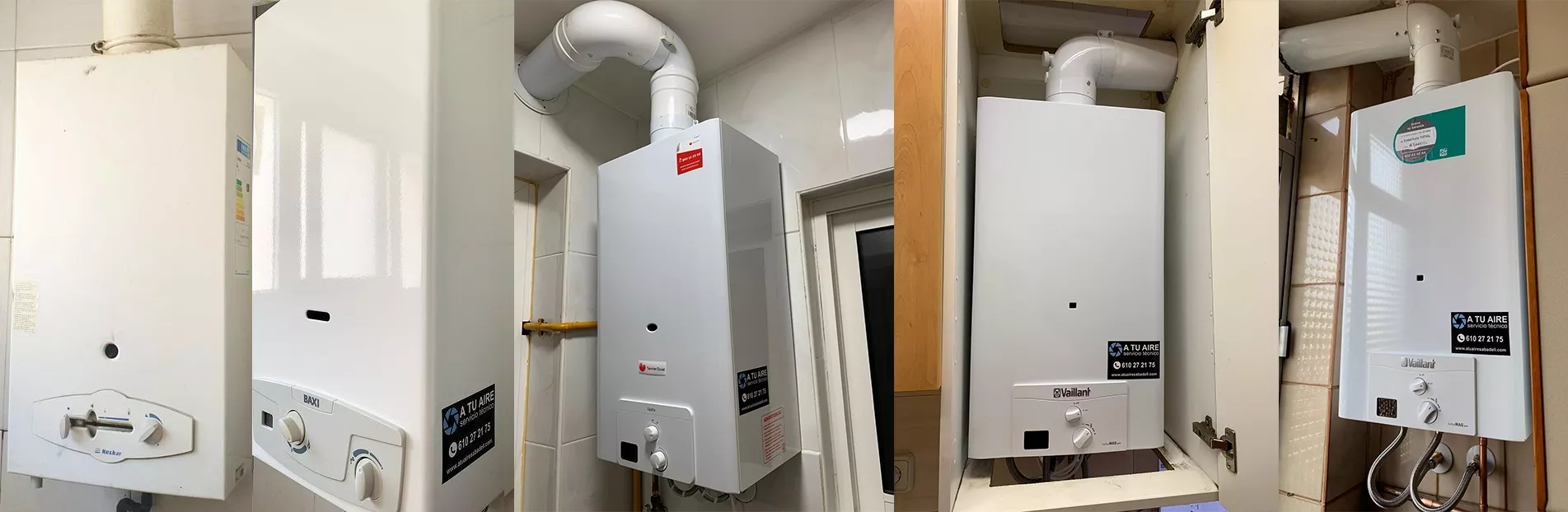 Instalación de calentadores en Sabadell, asegurando agua caliente de manera eficiente y sostenible.