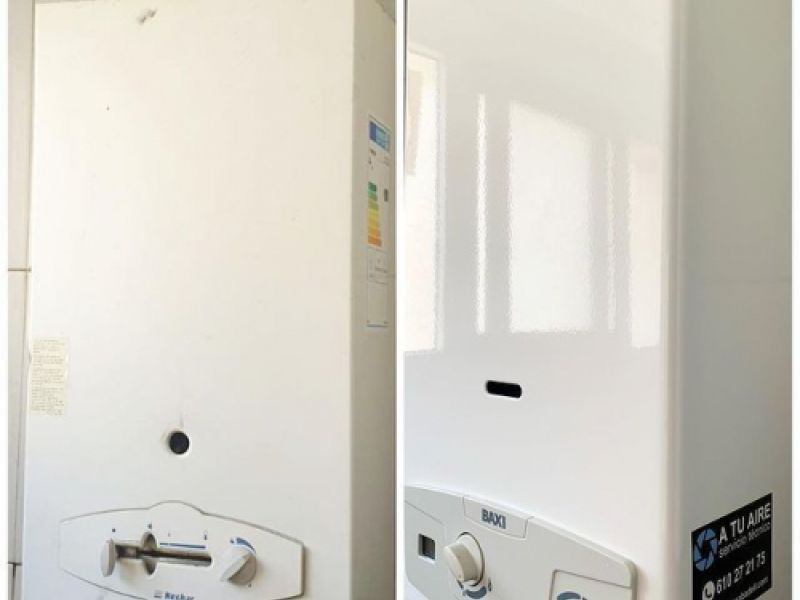 Instalación profesional de calentadores eléctricos, proporcionando agua caliente de forma eficiente y económica.