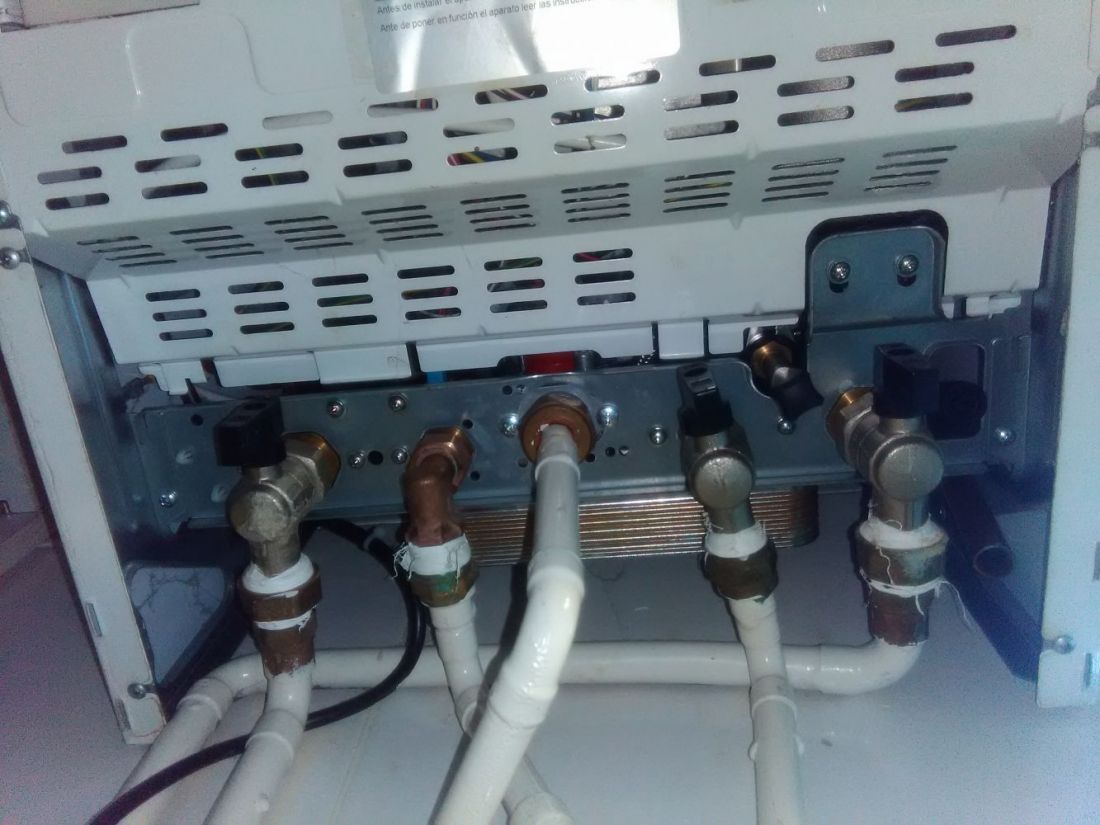 Caldera gas butano Sabadell