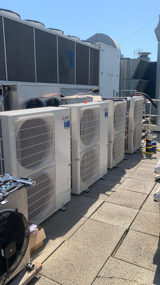 Unidad exterior industrial de centro de datos CPD